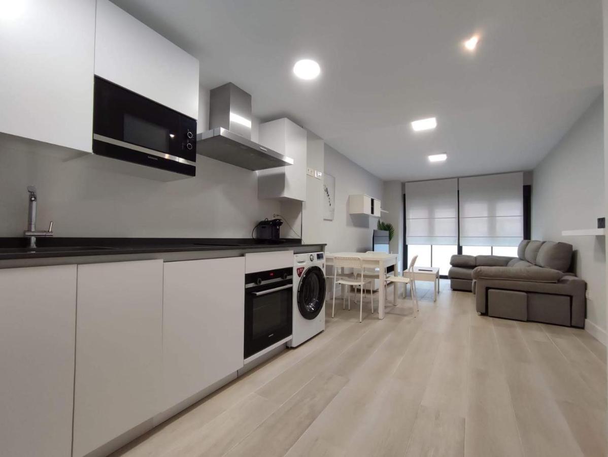 Apartamento La Estación con terraza Gijón Exterior foto